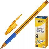 Ручка шариковая Orange GRIP BIC 811926 (Франция)