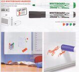 Набор магнитных маркеров для доски 4 цвета ICO (Венгрия)