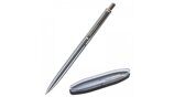 Ручка бизнес-класса шариковая BRAUBERG,  корпус серебристый с хромом, 0,5мм,