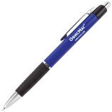 Ручка шариковая автоматическая  ОФИСМАГ, СИНЯЯ, корпус синий, узел 0,7 мм, линия письма 0,35 мм
