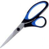 Ножницы 22 см ручки с резиновыми вставками DOLCE COSTO